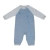Juddlies Organic Raglan Pajacyk Blue rozmiar NB Newborn dla dziecka 0-1 m